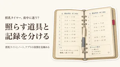 楽天でレビュー数が多い授乳タイマーを探す人へ｜タイマー付き授乳ライトと授乳記録ノートをレビュー数順に比較